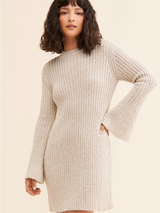 saltwater LUXE Dresses & Skirts - saltwater LUXE Audrie Sweater Dress